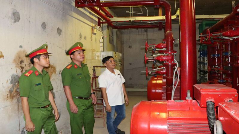 Kiểm tra tiêu chuẩn PCCC chung cư đối với khu vực để xe và hệ thống điện